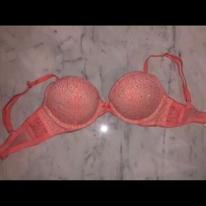 Victoria Secret Pink Lace Push up Bra